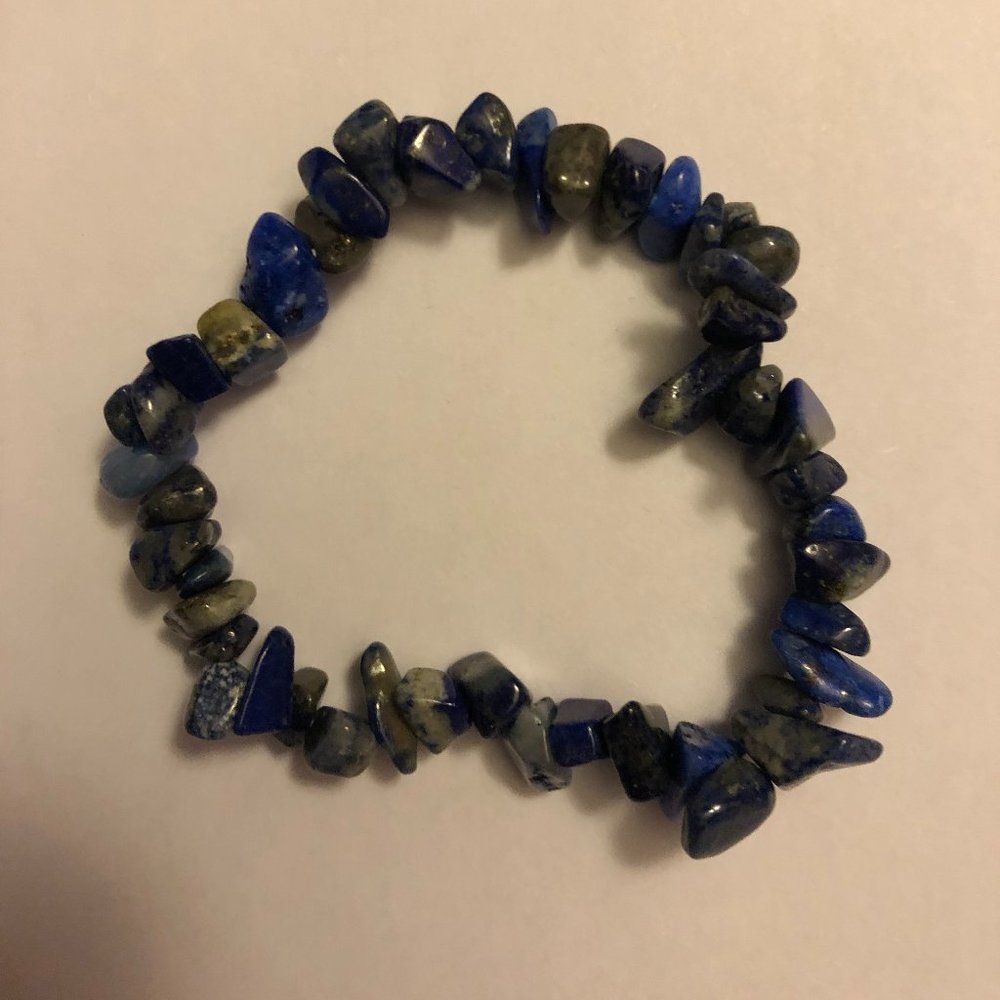 Natural Chip Stones Stretch Bracelet